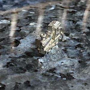 Vintage Sterling Silver Train Charm